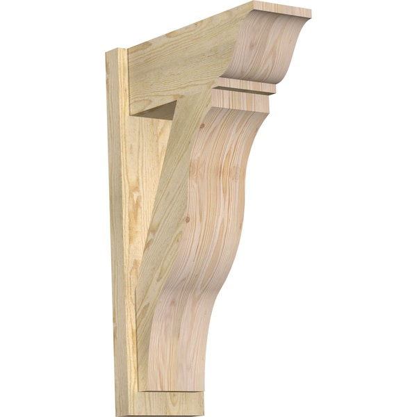 Ekena Millwork Funston Rough Sawn Traditional Outlooker, Douglas Fir, 8"W x 20"D x 32"H OUT08X20X32FST01RDF - main